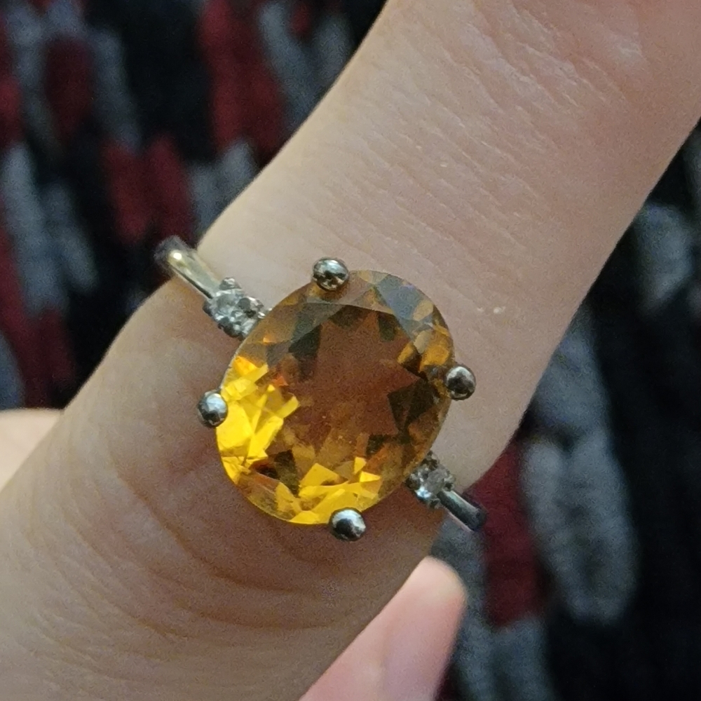 Topaz ring